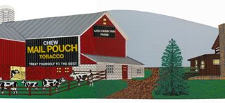 LOG CABIN INN BARN WOODIE