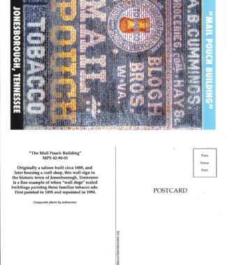 2025 JONESBOROUGH SIGN POSTCARD